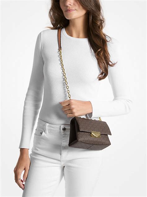 michael kors cece studded bag|cece small logo shoulder bag.